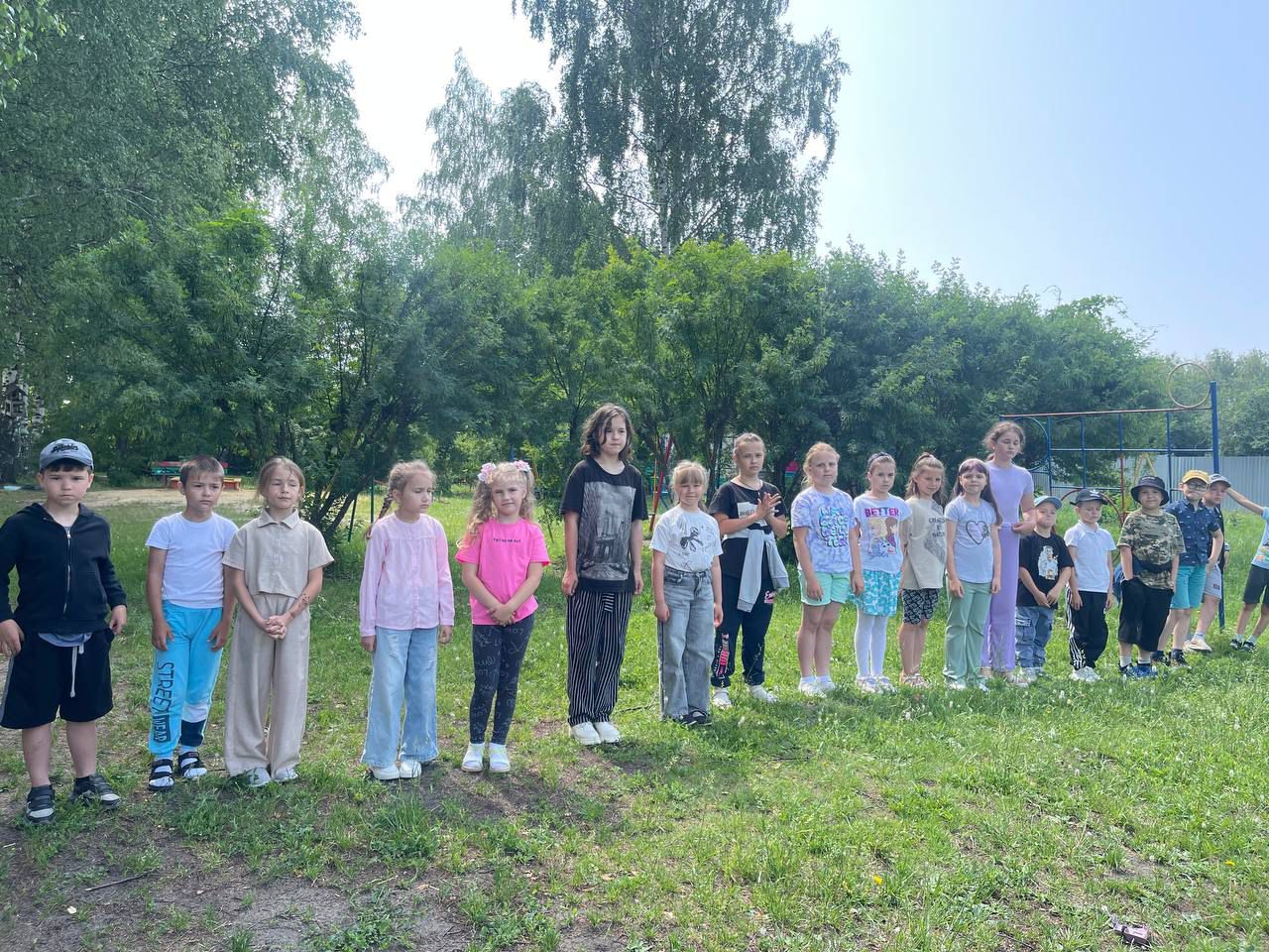 Открытие лагеря «Солнышко »!.